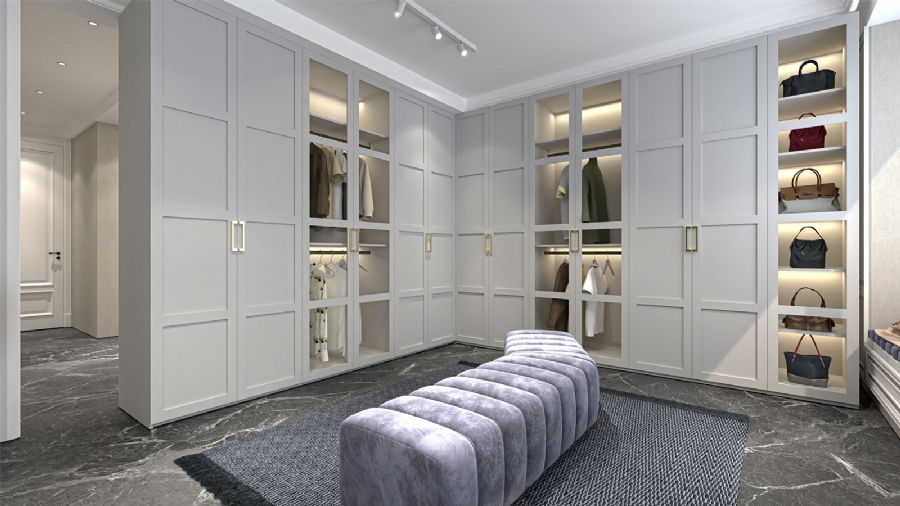 Sectional Giyinme Odası