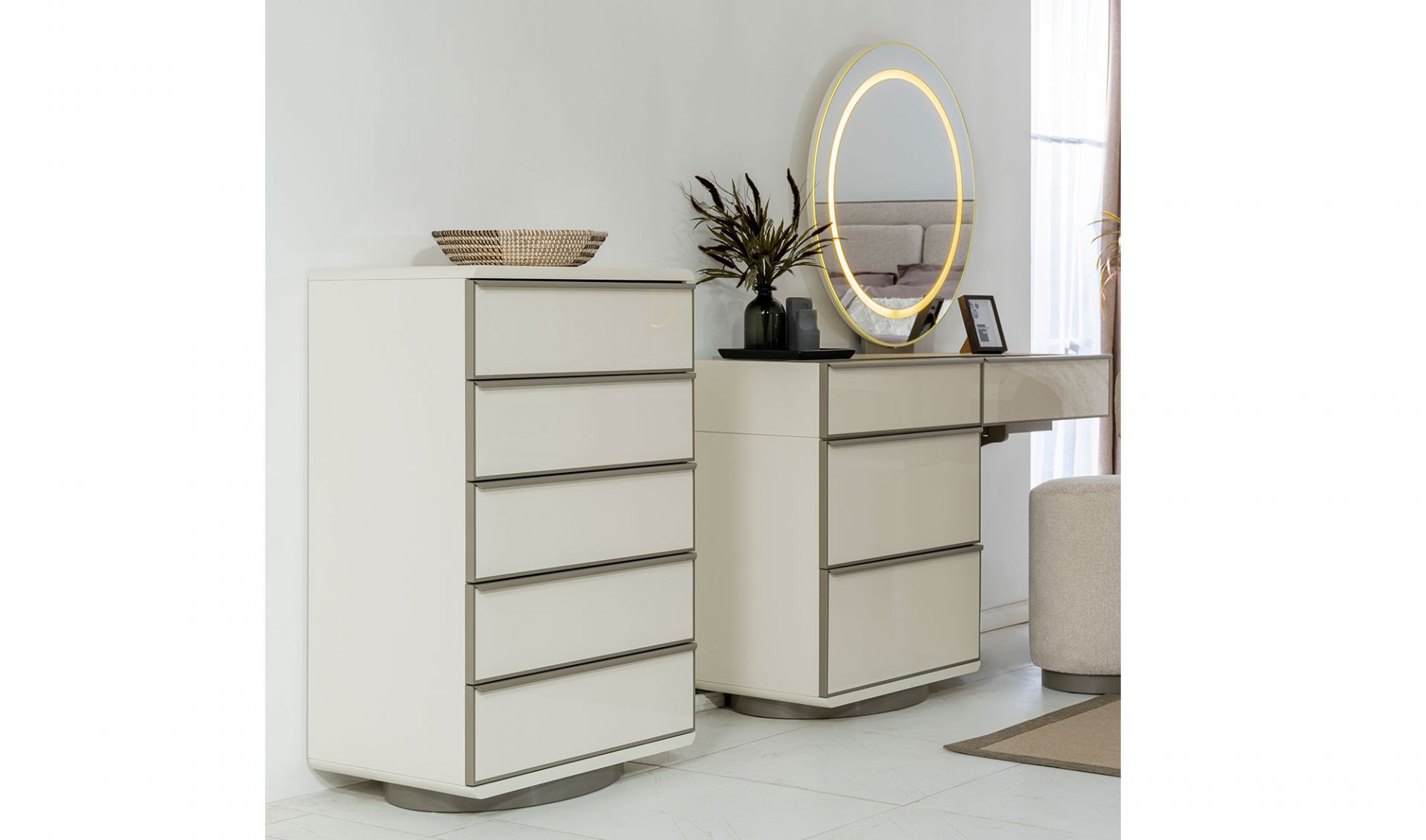 Sunny Bazalı Yatak Odası - 6 Kapılı